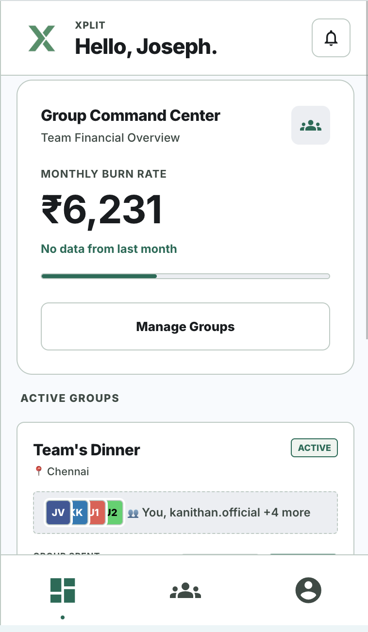 Xplit App Screenshot